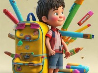 12歲孩子書(shū)包能裝4支筆嗎？容量夠用還是太??？