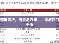 深度解析，流量與效果——量與質(zhì)的平衡