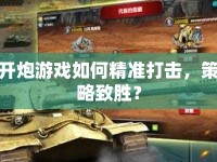開炮游戲如何精準(zhǔn)打擊，策略致勝？