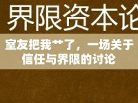 室友把我艸了，一場關于信任與界限的討論