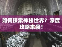 如何探索神秘世界？深度攻略來襲！