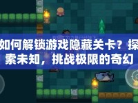 如何解鎖游戲隱藏關(guān)卡？探索未知，挑戰(zhàn)極限的奇幻之旅等你來揭秘！