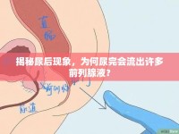 揭秘尿后現(xiàn)象，為何尿完會(huì)流出許多前列腺液？