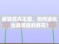 解鎖花卉王國，如何進化出最美麗的鮮花？