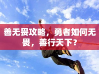 善無畏攻略，勇者如何無畏，善行天下？