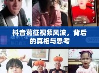抖音葛征視頻風(fēng)波，背后的真相與思考