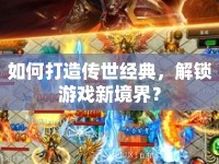 如何打造傳世經(jīng)典，解鎖游戲新境界？
