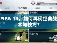 FIFA 14，如何再現(xiàn)經典戰(zhàn)術與技巧？