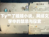 下y艸了姐姐小說，網(wǎng)絡(luò)文學(xué)中的禁忌與探索