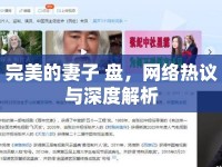 完美的妻子 盤，網(wǎng)絡(luò)熱議與深度解析