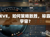 EVE，如何策略致勝，稱霸宇宙？