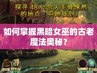 如何掌握黑暗女巫的古老魔法奧秘？