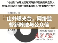 山外曝光臺(tái)，網(wǎng)絡(luò)監(jiān)督新陣地與公眾信任試金石