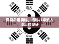 探索命理奧秘，揭秘八字流入流出的奧秘