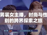 男裝女主播，時尚與性別的跨界探索之旅