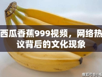 西瓜香蕉999視頻，網(wǎng)絡(luò)熱議背后的文化現(xiàn)象