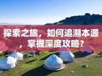 探索之旅，如何追溯本源，掌握深度攻略？