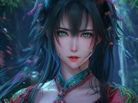 手游角色魅力揭秘，倩女幽魂角色色彩魅力究竟如何？