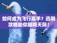 如何成為飛行高手？迅羽攻略助你翱翔天際！