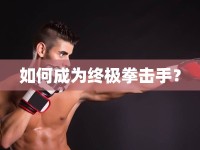 如何成為終極拳擊手？