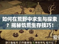 如何在荒野中求生與探索？揭秘饑荒生存技巧！