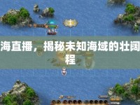 航海直播，揭秘未知海域的壯闊旅程