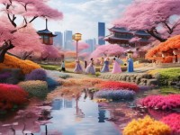 日韓春色，為何繽紛花海與文化交融成為旅行新熱點？