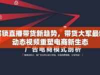 解鎖直播帶貨新趨勢(shì)，帶貨大軍最新動(dòng)態(tài)視頻重塑電商新生態(tài)