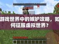 游戲世界中的嫉妒攻略，如何征服虛擬世界？