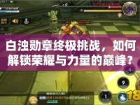 白濁勛章終極挑戰(zhàn)，如何解鎖榮耀與力量的巔峰？
