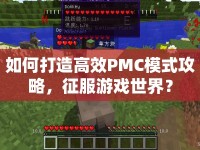 如何打造高效PMC模式攻略，征服游戲世界？