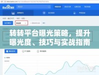 轉(zhuǎn)轉(zhuǎn)平臺曝光策略，提升曝光度、技巧與實戰(zhàn)指南