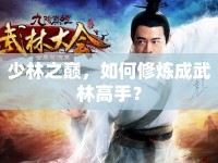 少林之巔，如何修煉成武林高手？