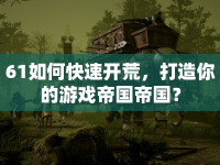 61如何快速開荒，打造你的游戲帝國帝國？