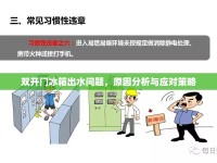雙開門冰箱出水問題，原因分析與應(yīng)對(duì)策略