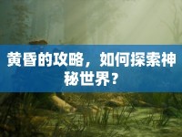 黃昏的攻略，如何探索神秘世界？