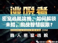 密室逃脫攻略，如何解鎖未知，挑戰(zhàn)智慧極限？