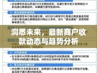 洞悉未來，最新商戶收款動態(tài)與趨勢分析