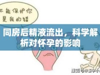 同房后精液流出，科學(xué)解析對懷孕的影響