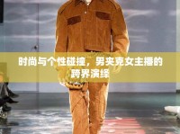 時(shí)尚與個(gè)性碰撞，男夾克女主播的跨界演繹