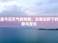 瑞昌今日天氣新觀察，云卷云舒下的寧靜與變化