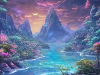 神無(wú)月手游壁紙，夢(mèng)幻世界是否真實(shí)存在？
