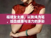 福建女主播，以跳繩為筆，繪出健康與活力的多彩畫卷