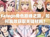 Fatego角色巔峰之路，如何高效獲取關(guān)鍵材料？