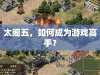 太閣五，如何成為游戲高手？