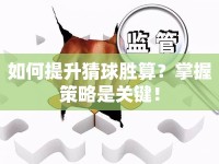如何提升猜球勝算？掌握策略是關(guān)鍵！