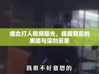 緬北打人視頻曝光，揭露背后的黑暗與深刻反思