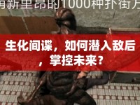 生化間諜，如何潛入敵后，掌控未來？