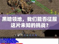黑暗領(lǐng)地，我們能否征服這片未知的挑戰(zhàn)？