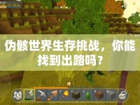 偽骸世界生存挑戰(zhàn)，你能找到出路嗎？